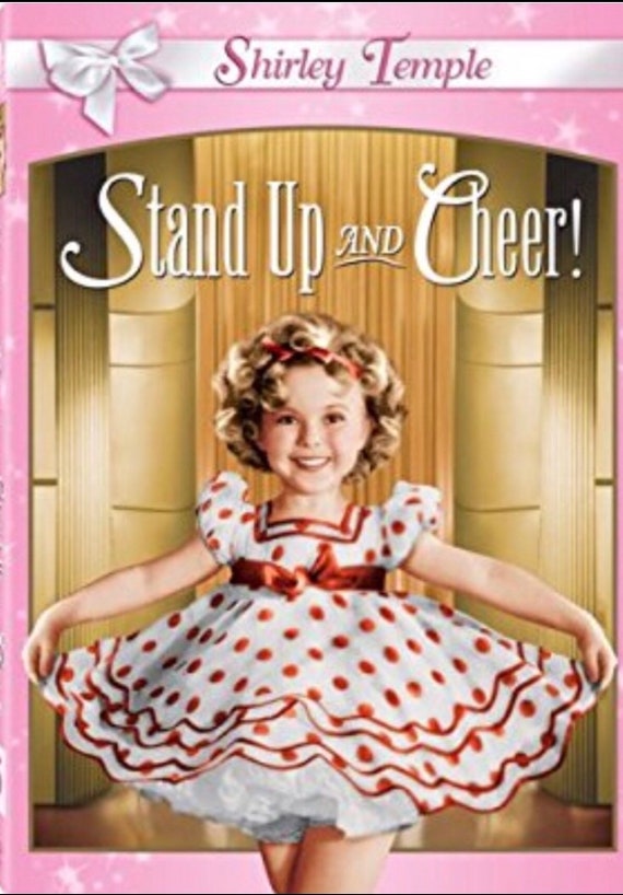 shirley temple red polka dot dress