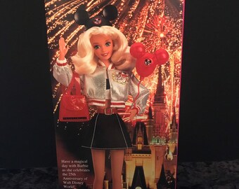 1996 Walt Disney World 25th Anniversary Barbie Doll Etsy Nederland