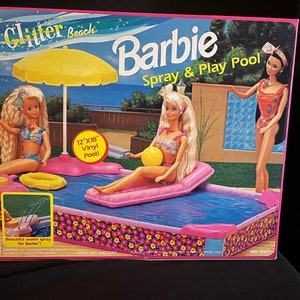 Barbie blow up pool on sale