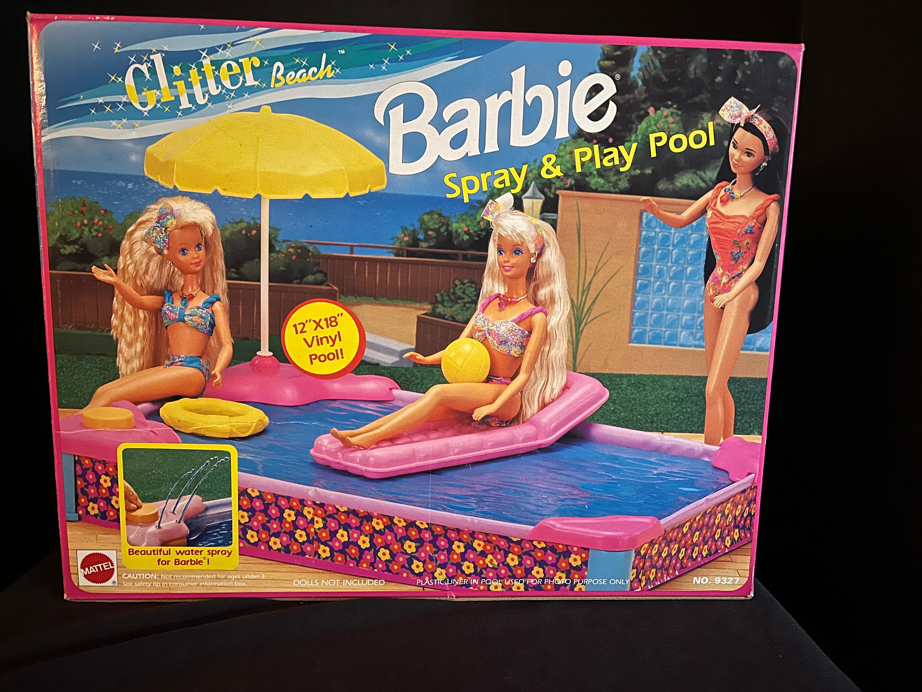Barbie doll Swimming Pool Party - play baby doll swim toys for