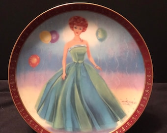 Danbury Mint Barbie Collector Plate "1963 Senior Prom"