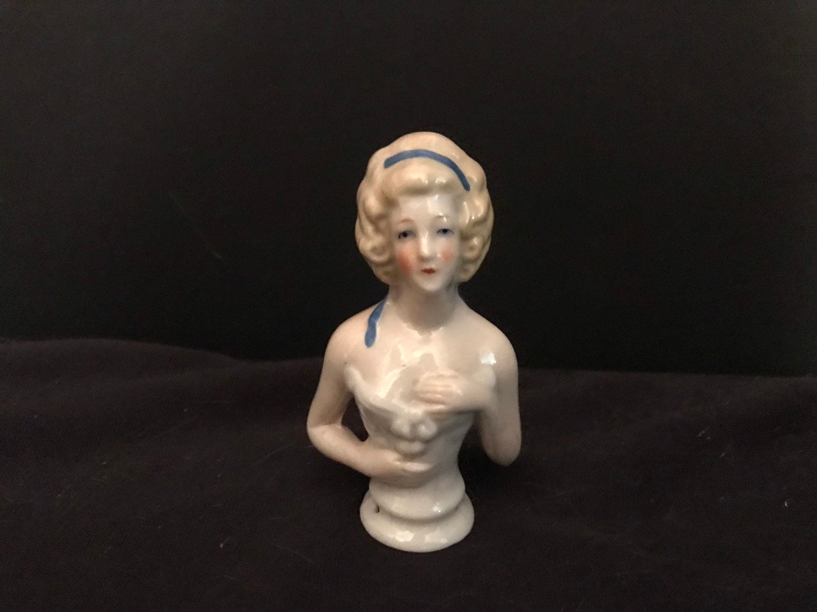 porcelain pin cushion dolls