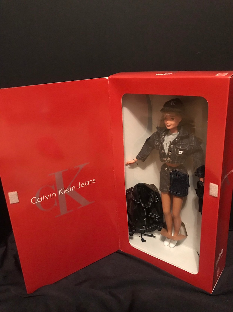 1996 Calvin Klein Jeans Barbie Doll - Etsy