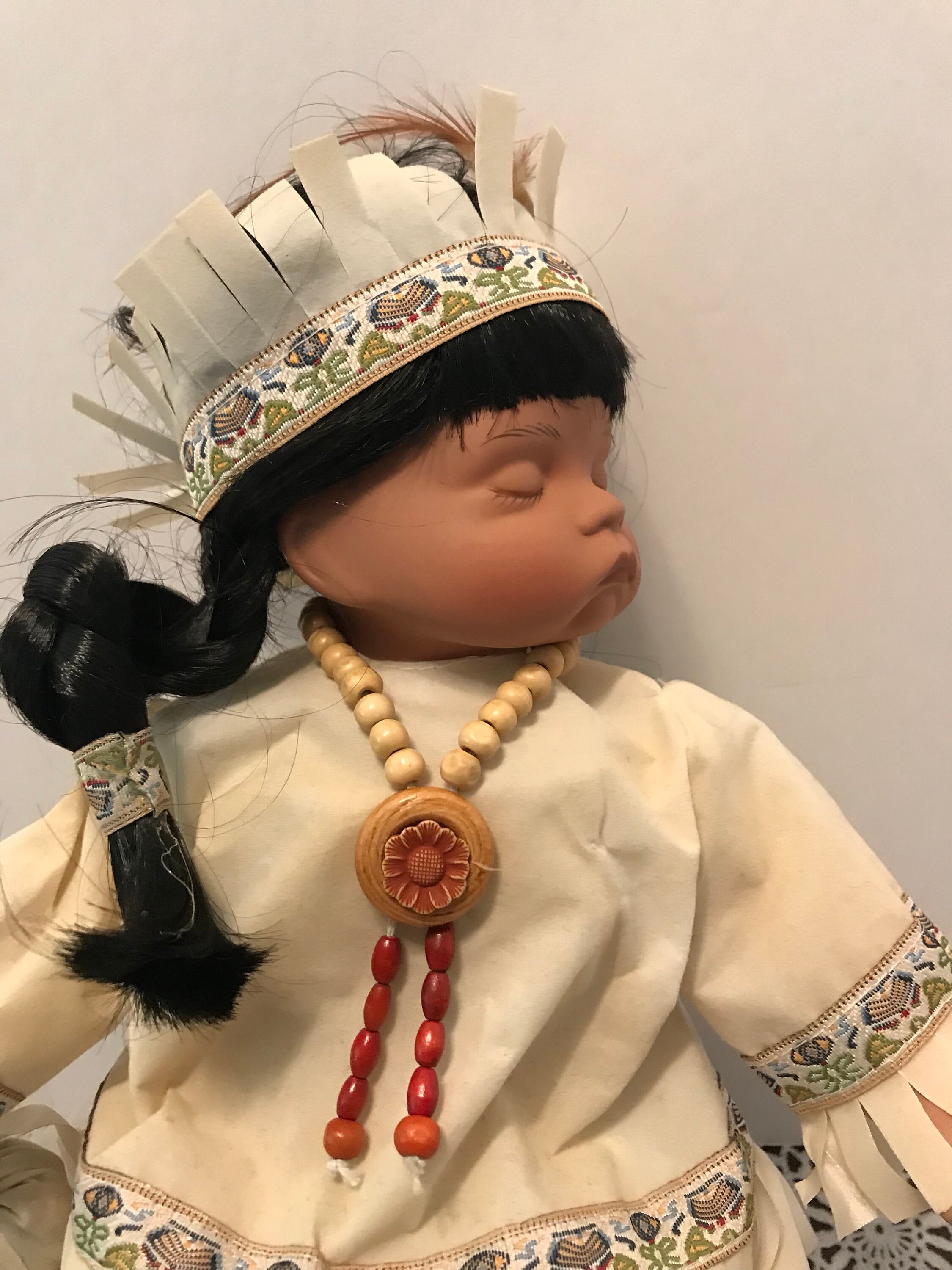 cathay collection native american doll