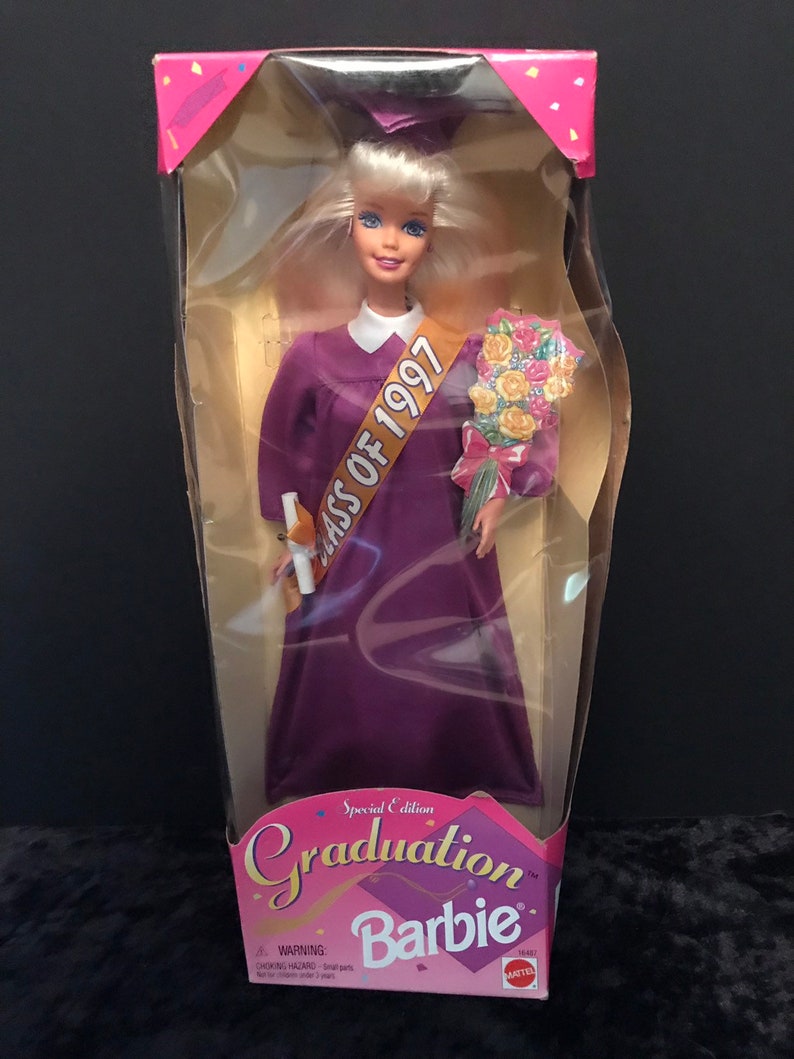 1997 Graduation Barbie Doll - Etsy