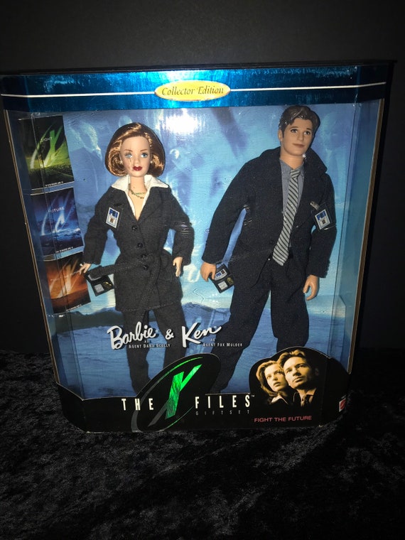 BARBIE & KEN THE X-FILES GIFTSET 1998 NRFB Mattel SPESE GRATIS 