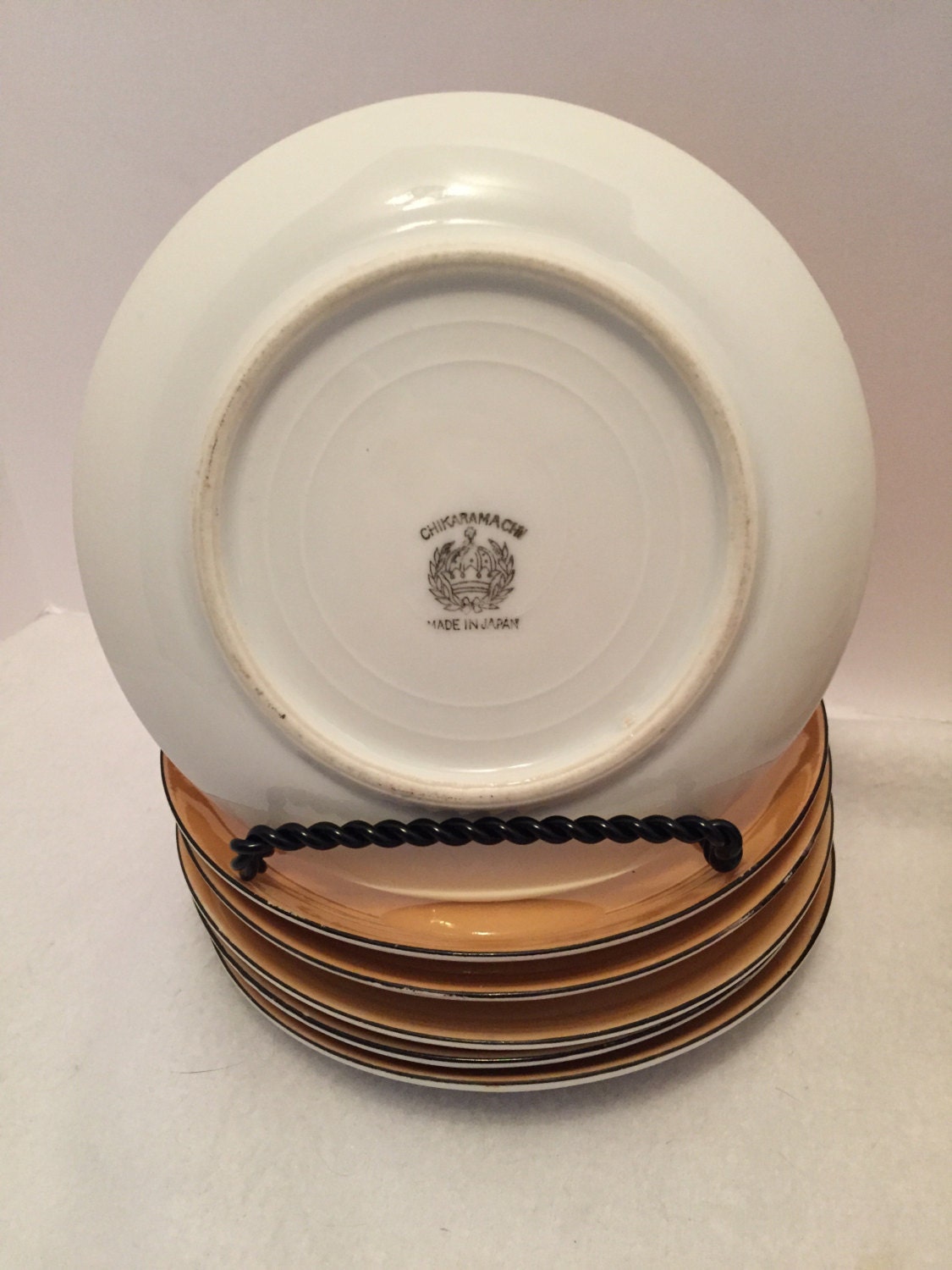 Set of 6 China Cups & Saucers by Chikaramachi Lustreware Etsy