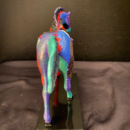 Painted 2024 Ponies “Earth, Wins and Fire” Figurine