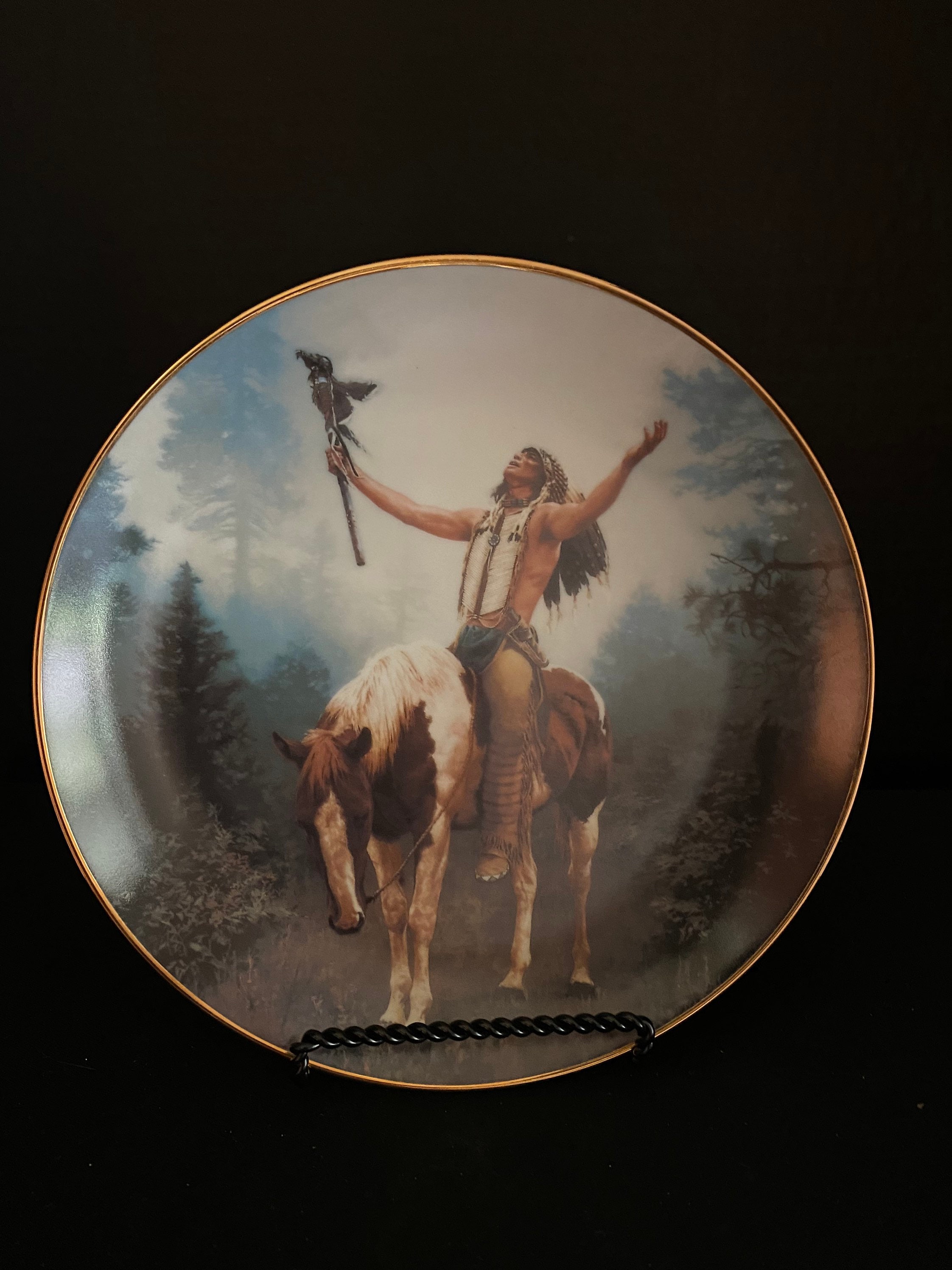 The Hamilton Collection deliverance Collector Plate Etsy
