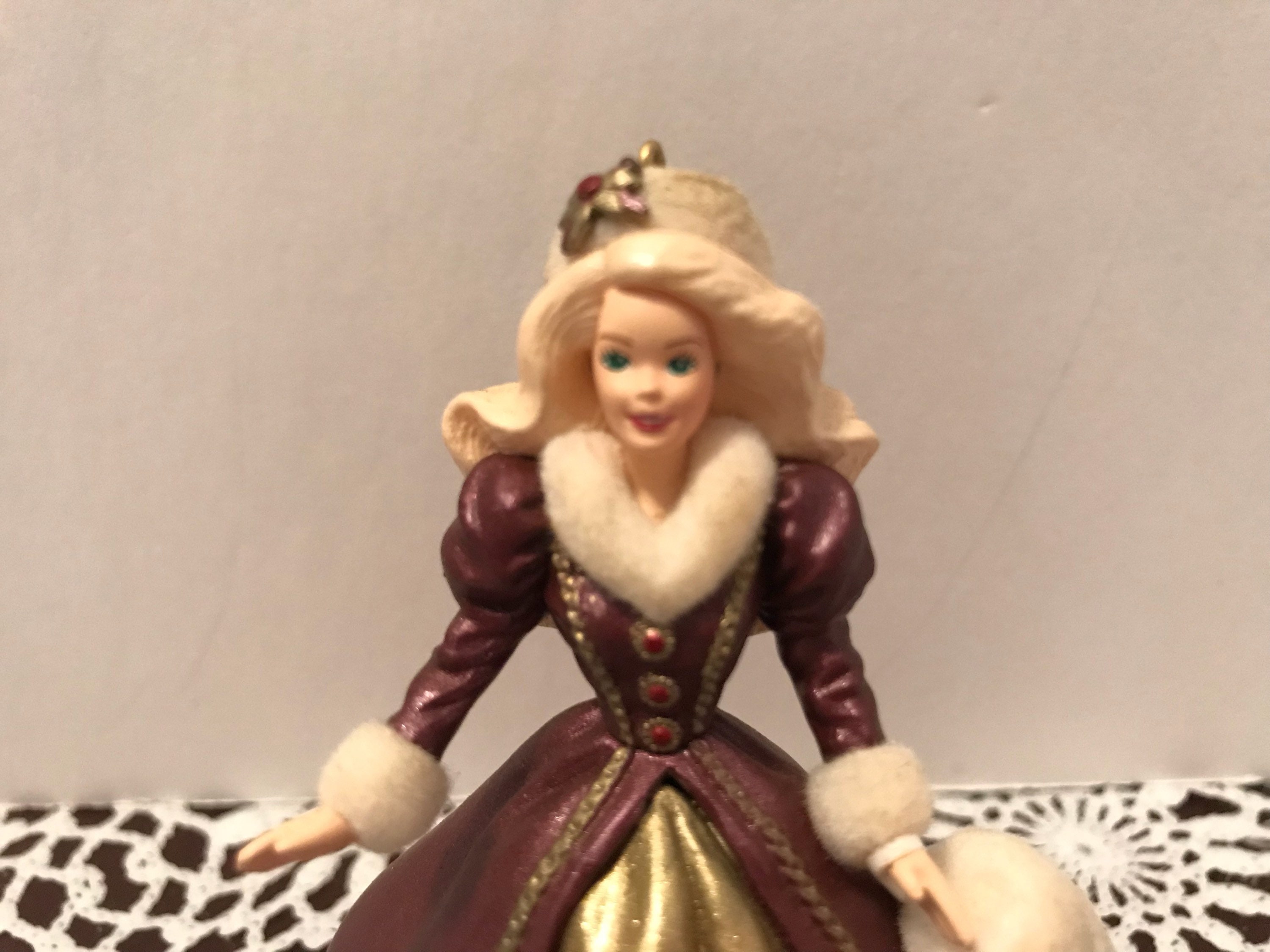 holiday barbie ornaments value