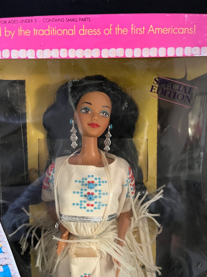 1992 Native American Barbie - Etsy