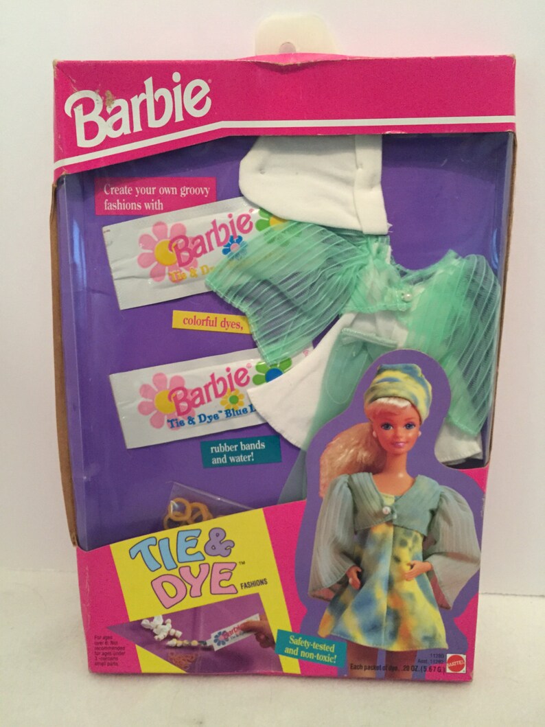 tie dye barbie