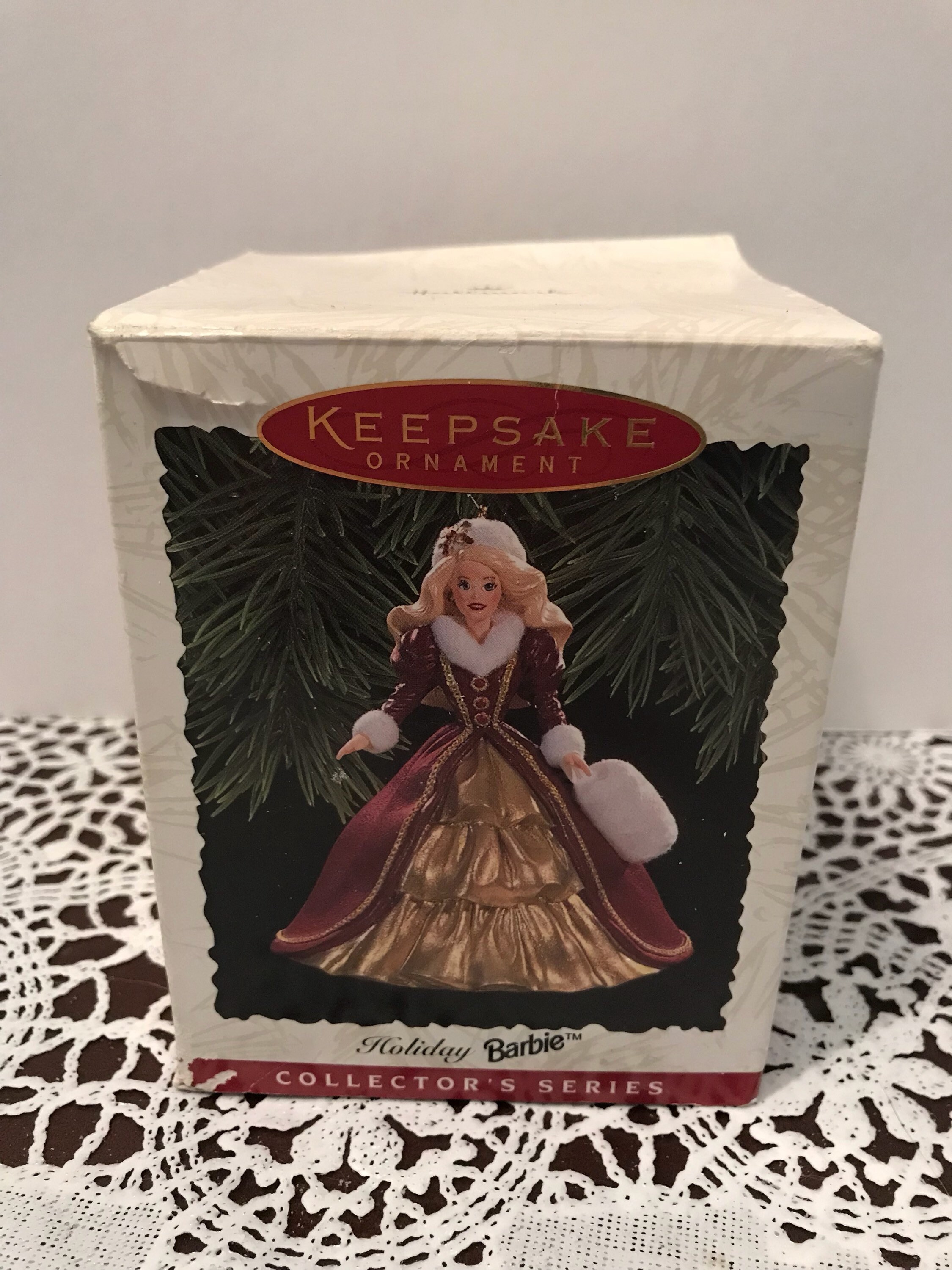 Hallmark Keepsake Holiday Barbie Ornament Etsy