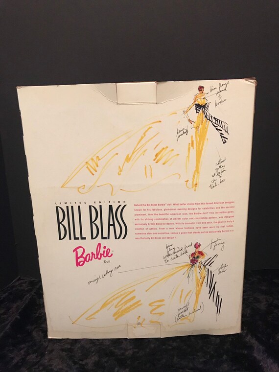 bill blass barbie doll