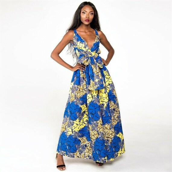 printed infinity dress