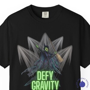 Wicked Defy Gravity Shirt, Broadway Musical Tee, Theatre Lover Gift, Musical Theatre Fan Shirt, Broadway Fan Apparel Bild 2