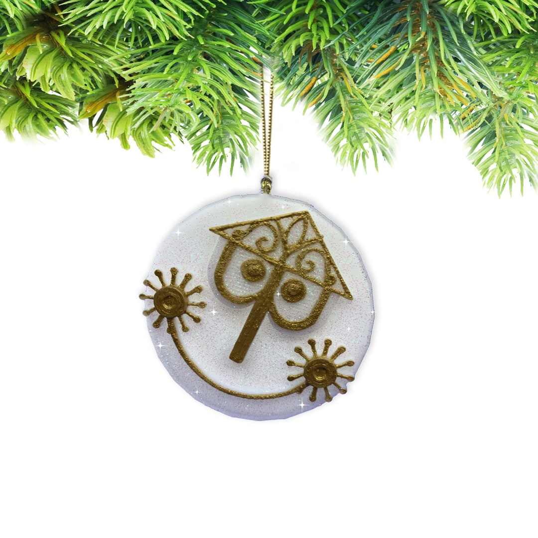 Disneyland It's a Small World Clock Face Ornament from the Classic