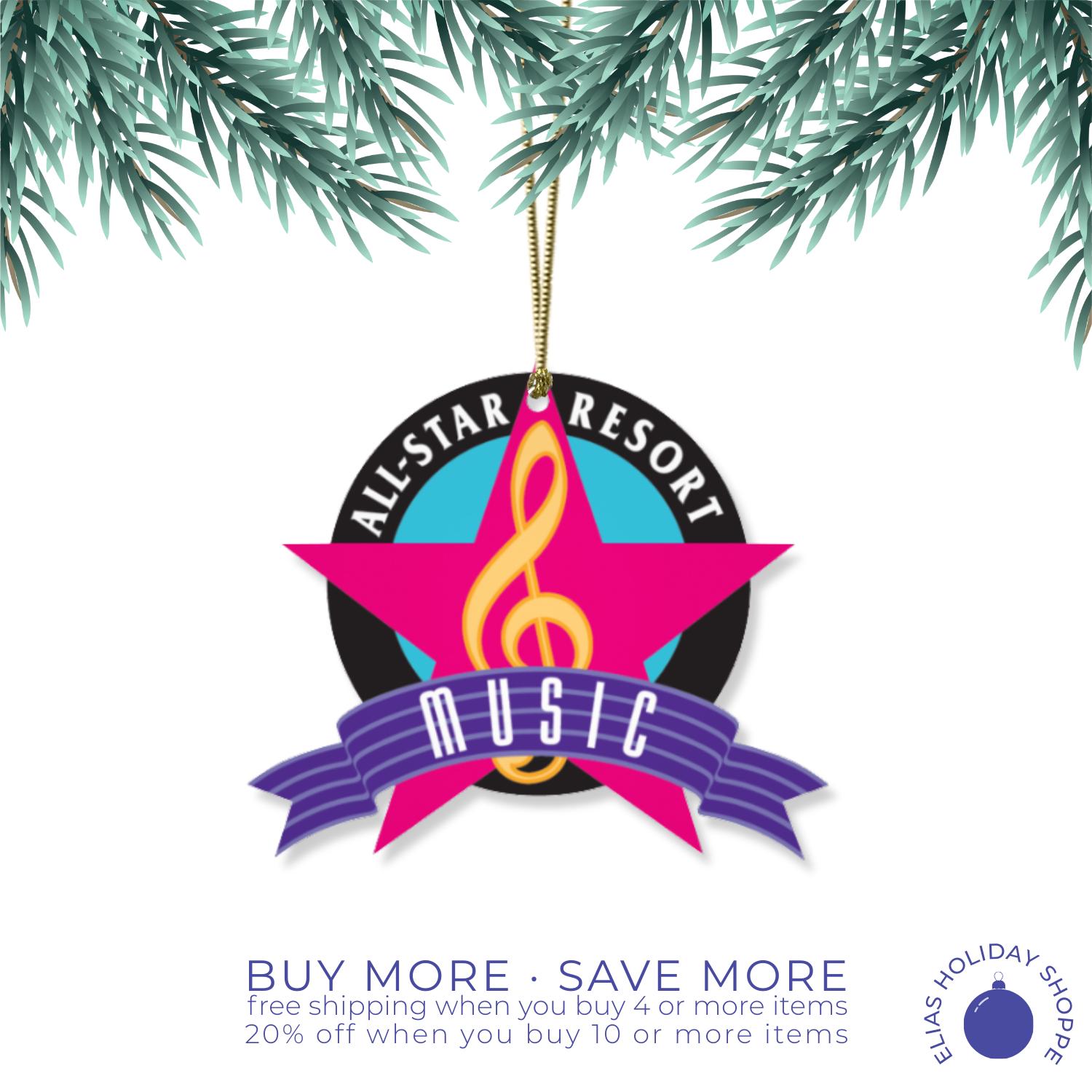 Walt Disney World Hotel Ornaments (choose From All WDW 21 Resorts