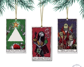 Haunted Mansion Holiday Tarot Ornaments – Madame Leota Christmas Tree Set