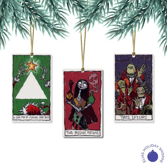 Haunted Mansion Holiday Tarot Ornaments – Madame Leota Christmas