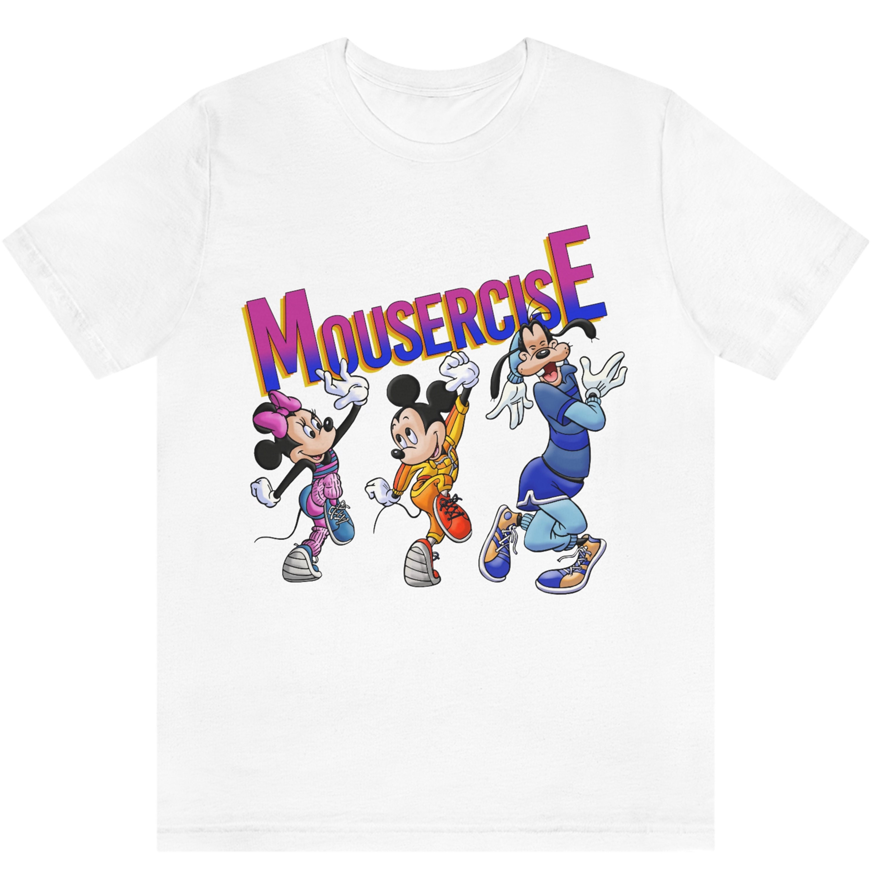 Vintage Disney Mousercise Unisex Jersey Short Sleeve Tee - Etsy