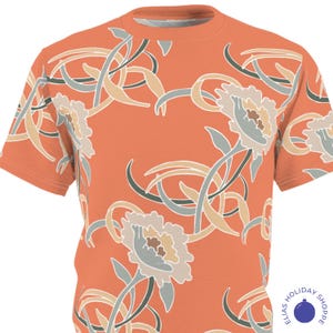 ゴールデン・ガールズ カウチ 花柄Tシャツ：80年代シットコムTシャツ