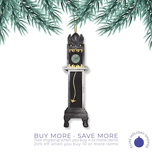 Haunted Mansion 13th Hour Clock Ornament (Disney) (from the classic Disneyland and Magic Kingdom attraction)