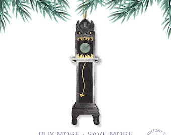 Haunted Mansion 13th Hour Clock Ornament (Disney) (from the classic Disneyland and Magic Kingdom attraction)
