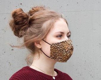 Leopard Cotton Mask- hannisch