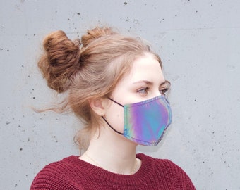 Reflective Rainbow Mask- hannisch