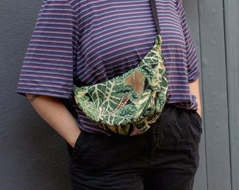 Pattern "Plants" shoulder bag - hannisch