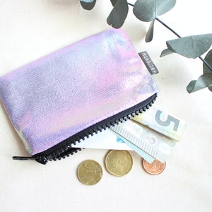 Cartera pequeña Holo rosa azul - hannisch