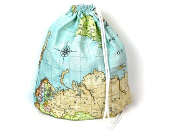 World Map Gym Bag - hannisch