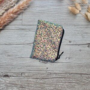 Holographic Glitter Green Small Purse hannisch image 4