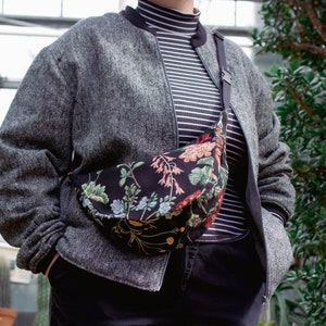 Pattern "Floral" shoulder bag - hannisch