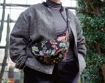 Pattern "Floral" shoulder bag - hannisch