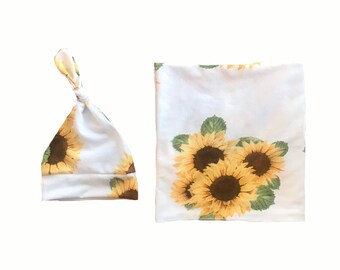 sunflower baby wrap