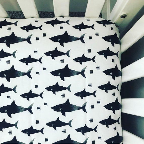 shark crib sheets