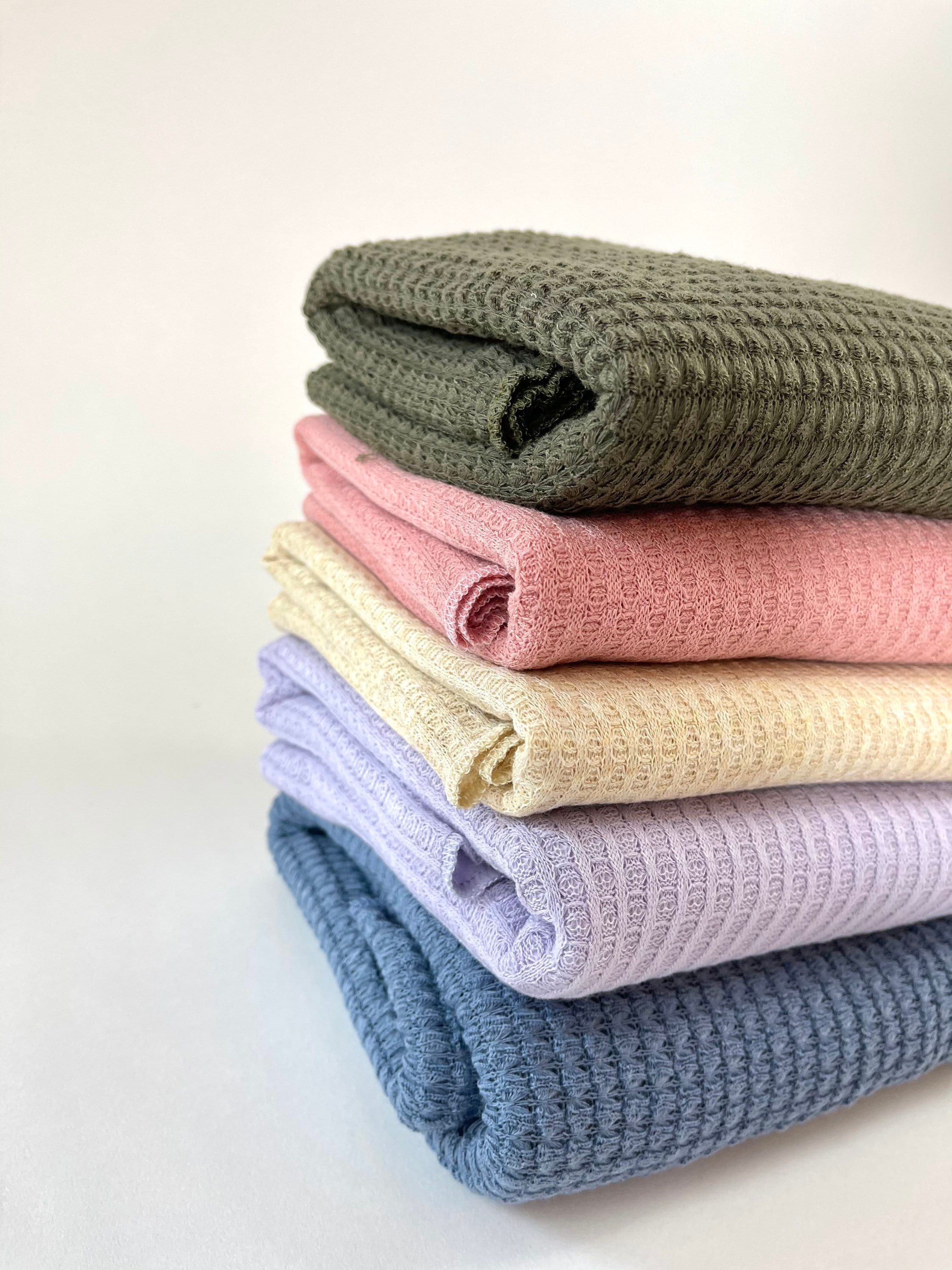 Waffle Knit Baby Blanket Waffle Knit Swaddle Neutral Knit Etsy UK