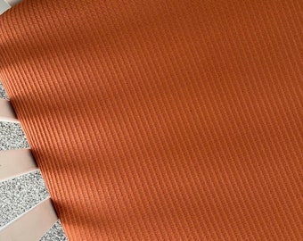 rust colored crib sheet