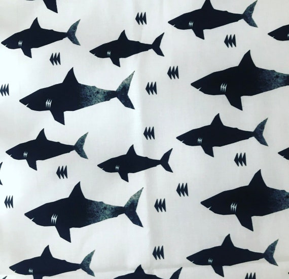 shark crib fitted sheet