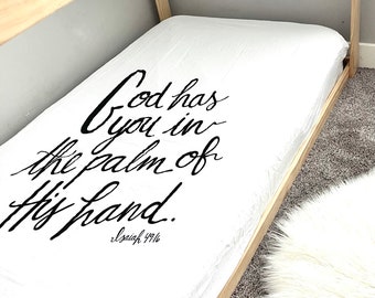 bible verse crib sheets