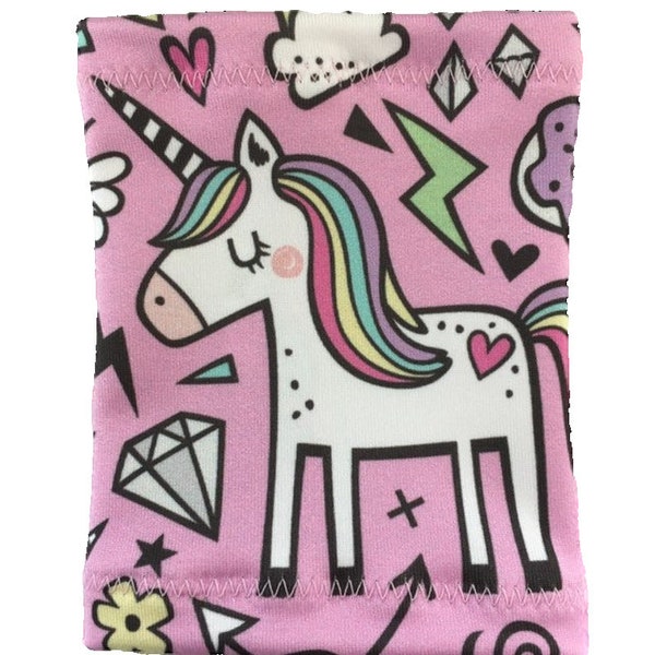 PICC line cover, PICC line sleeve, diabetic arm band, tattoo cover, fistula sleeve, scar cover up, cancer gifts, unicorns
