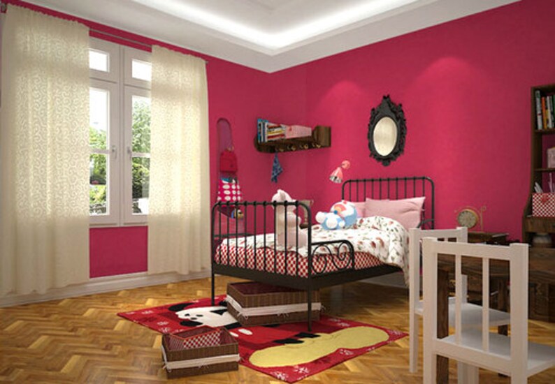 Hot Pink Self Adhesive Contact Paper Etsy