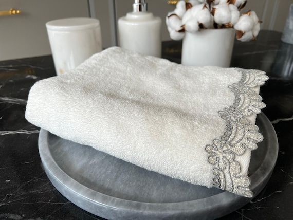 Decorative towel set sale
