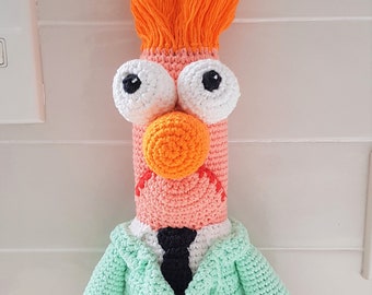 Hand Crocheted Beaker Muppet | Muppets Inspired