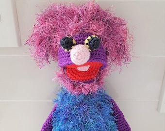 Hand Crocheted Mahna Mahna | Muppet Style