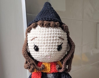 Hand Crocheted Harry Potter Crochet Wizard | Harry Potter | Special Gift | Amigurumi Boy | HogwartToys | Amigurumi Plush Doll