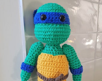 Hand Crocheted Ninja Turtle