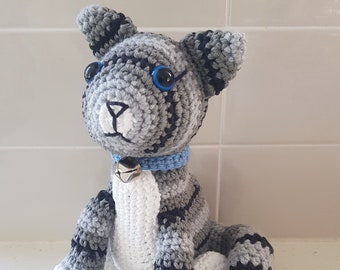 Hand Crocheted Kitty Cat Toy | Kitty Toy | Cat Gifts